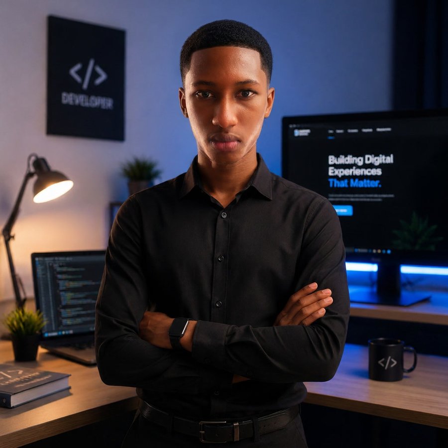 Portrait of Taabit, web developer and software developer